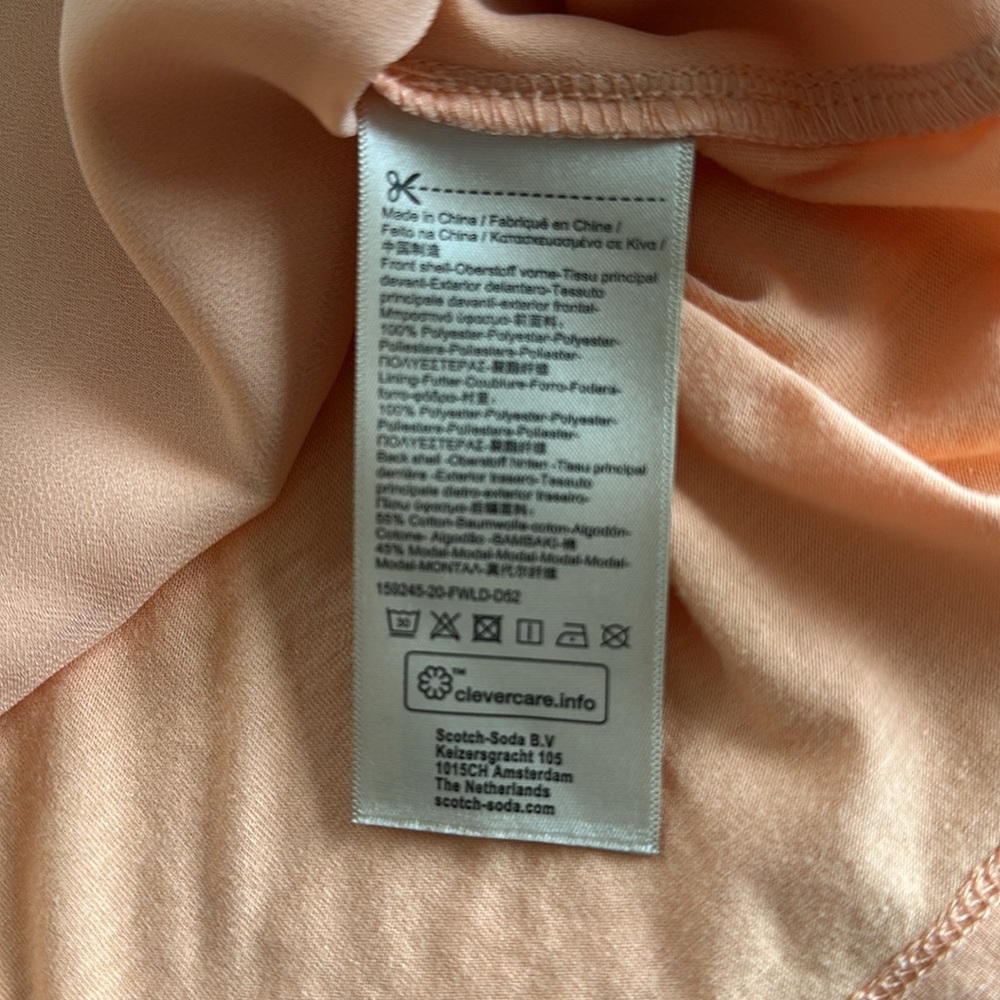 Scotch & Soda flowy coral tank - Picture 5 of 5